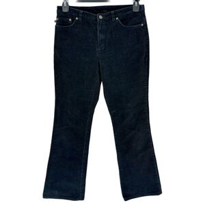 Vintage RALPH Ralph Lauren Black Thick Heavy Corduroy EUC Sz 6